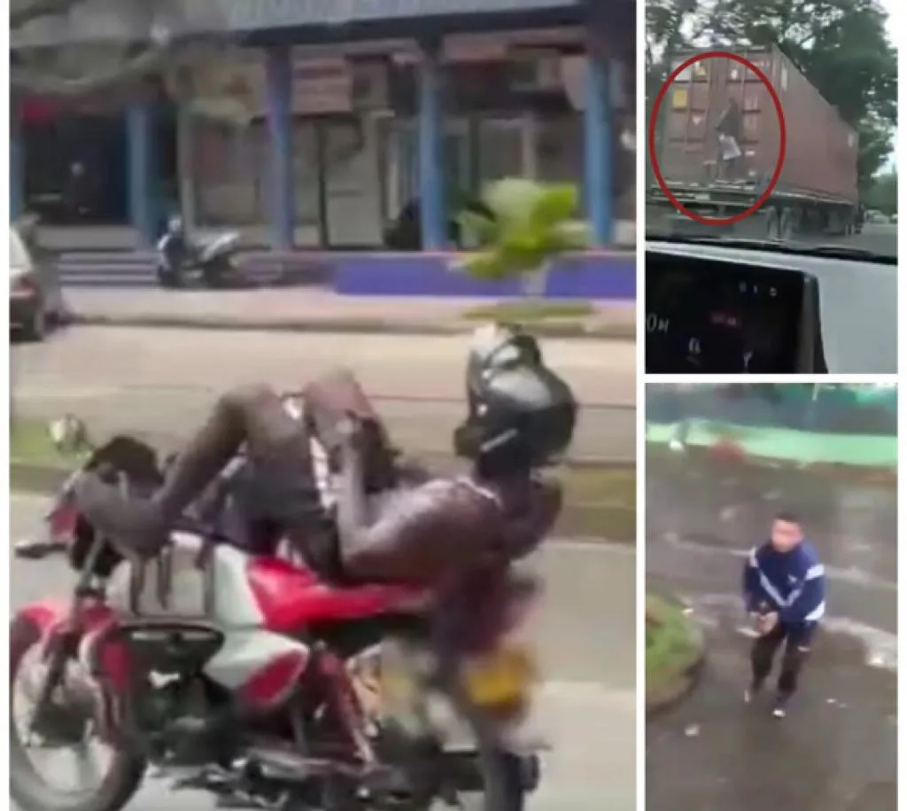 vías de Cali con imprudencias