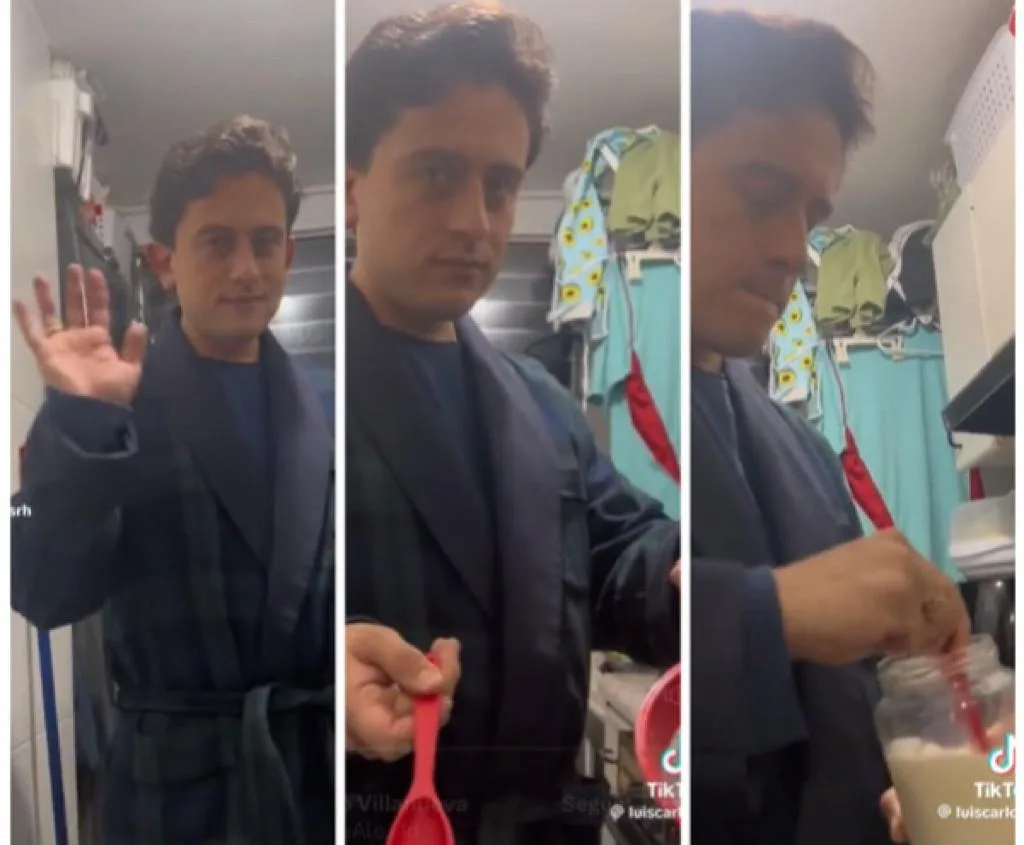 Director de la DIAN preparando leche en su "humilde" casa, el video sensación en redes