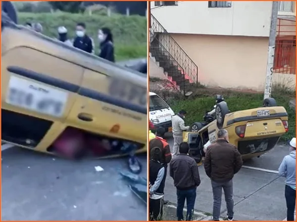conductor borracho en Pasto taxi