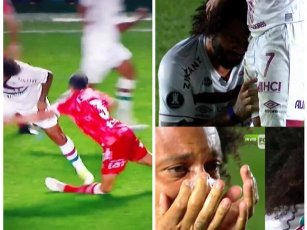 Marcelo se disculpó con Luciano Sánchez, le causó luxaxión completa de rodilla