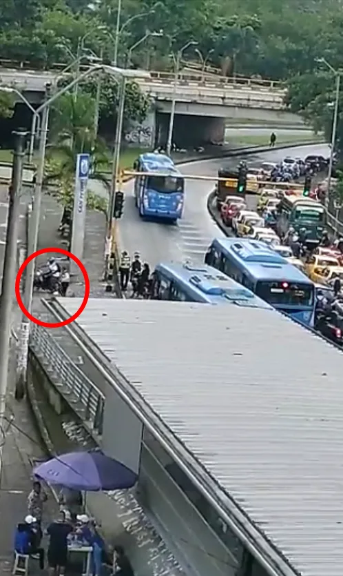 de motociclista y