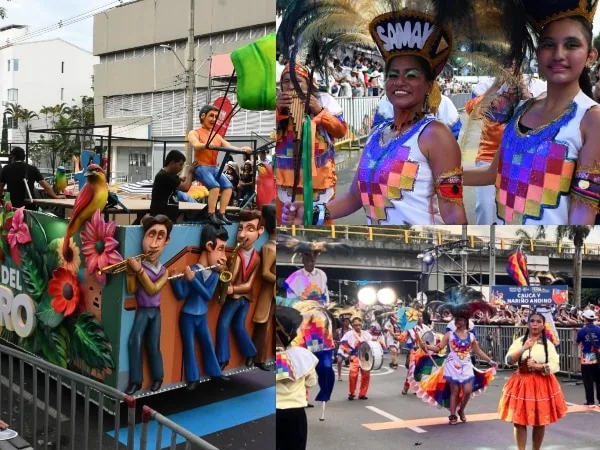 Las colonias de los departamentos del Huila, Chocó, Cauca y Nariño participarón en ‘Fiesta de Mi Pueblo’ 2024