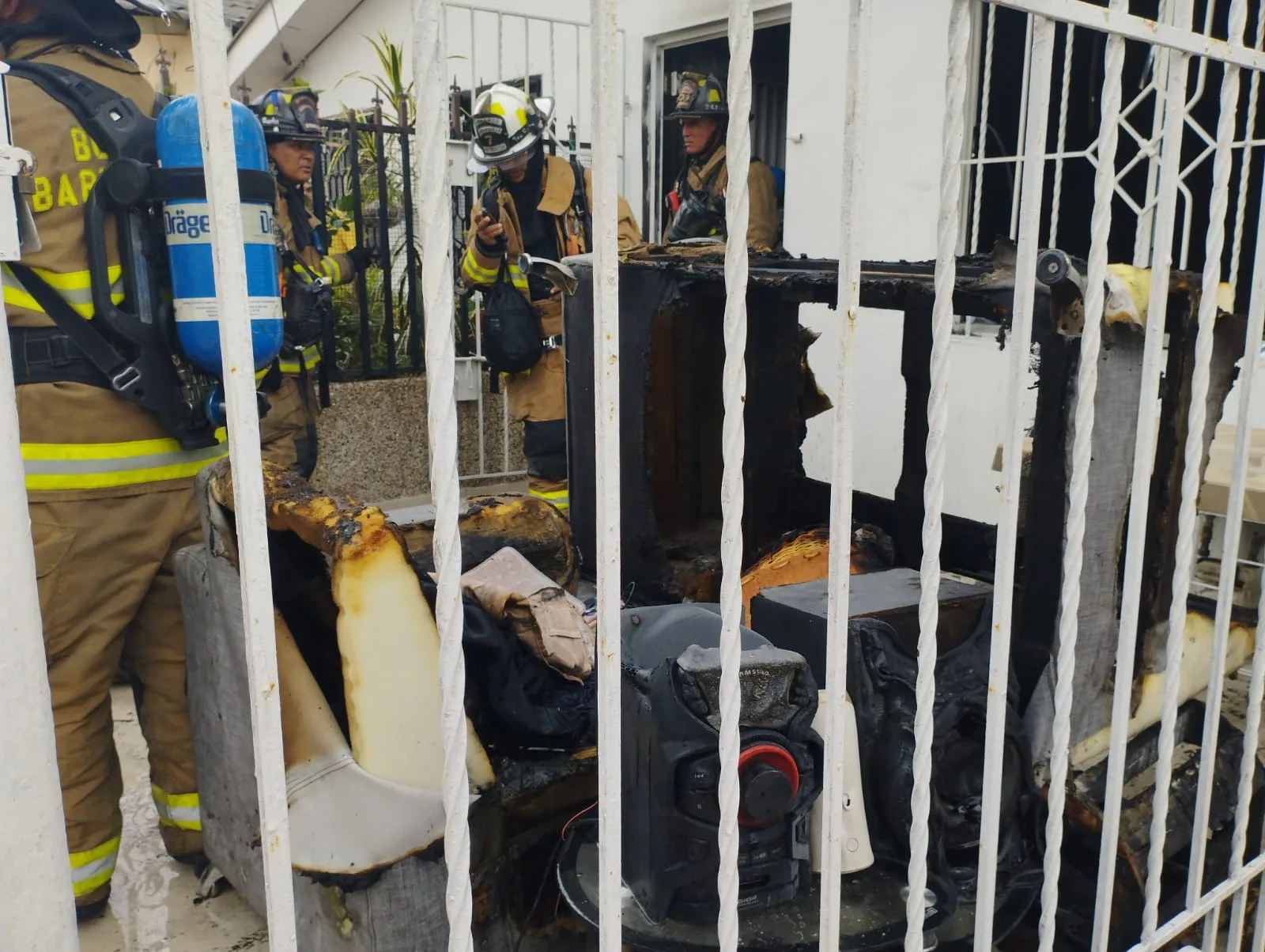 se incendió
