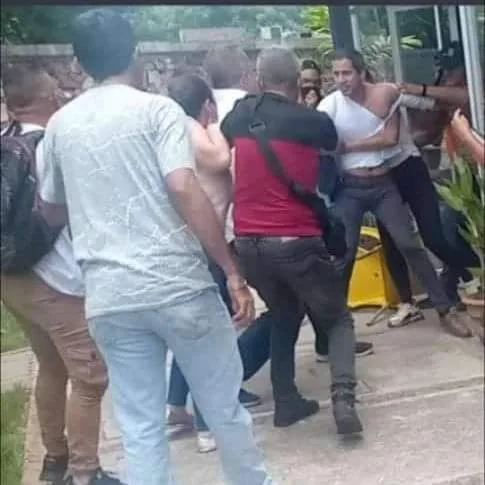 Juan Guaidó emboscada en Cojedes