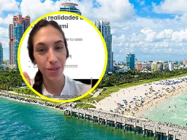 'Tiktoker' habla sobre la realidad de vivir en Miami.
