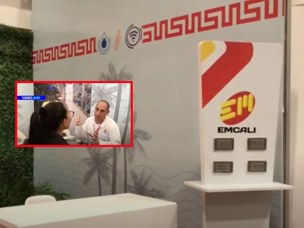 Emcali, en el Retail del futuro 2023, exponiendo su portafolio de servicios