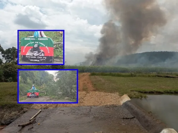 A reserva protegida de la Hacienda Japio, "le prendieron fuego", en Cauca