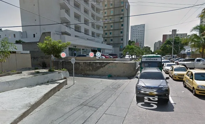arroyo eb la 84B en Barranquilla