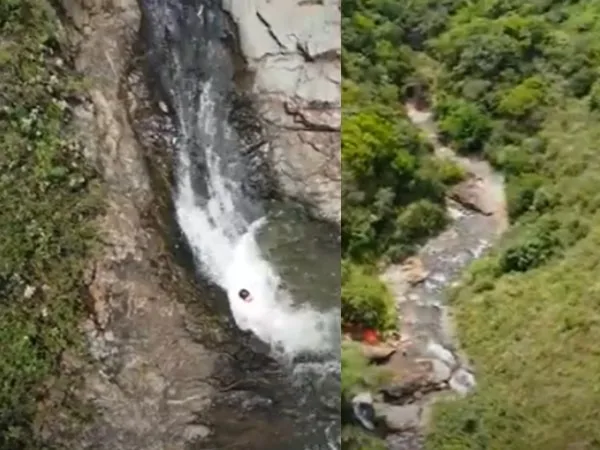 Nacido en lo alto de los imponentes Farallones de Cali, así es el río Santa Rita, que desciende hacia la ciudad