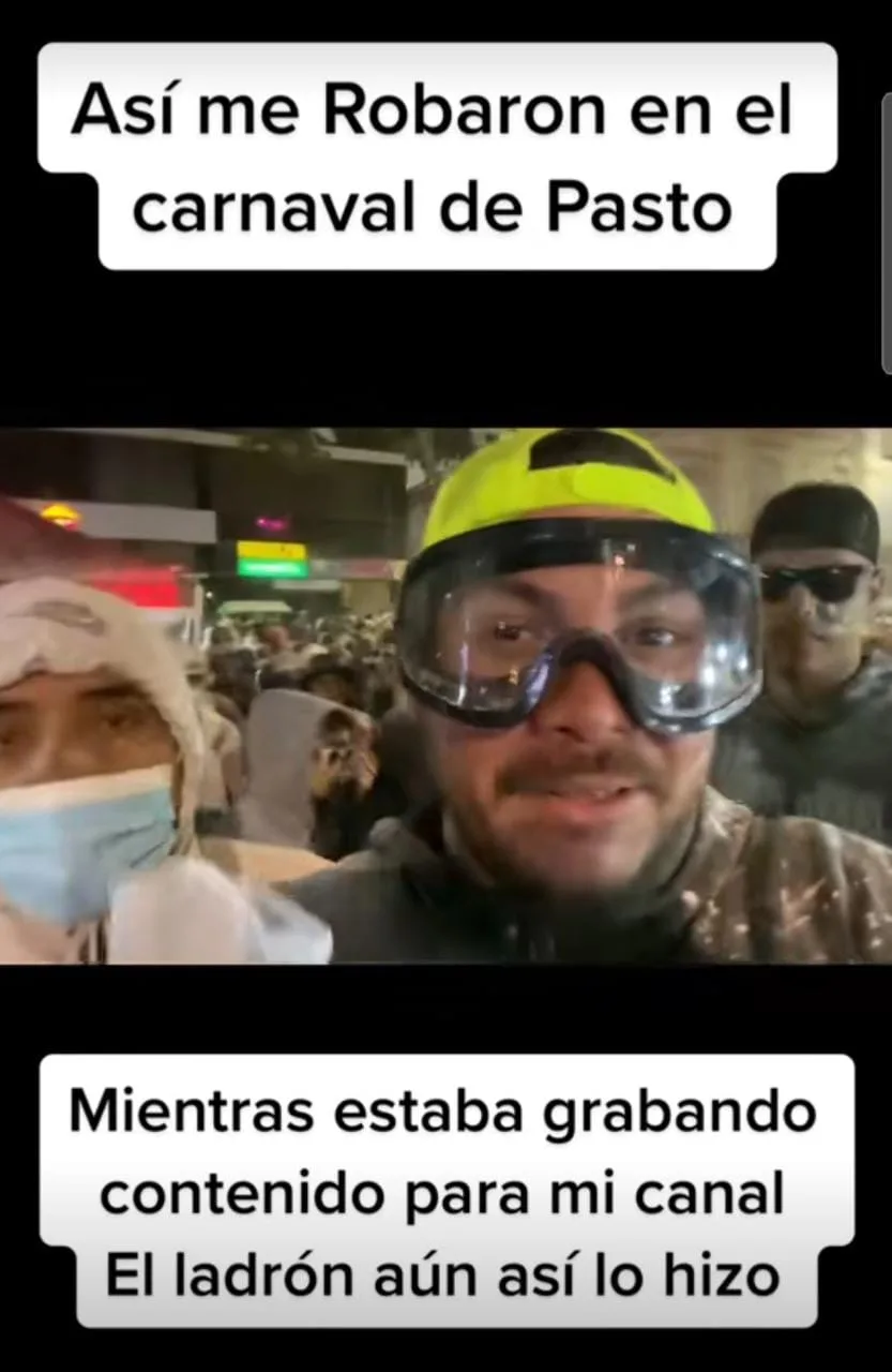 Robo en Carnavales de Negros y Blancos