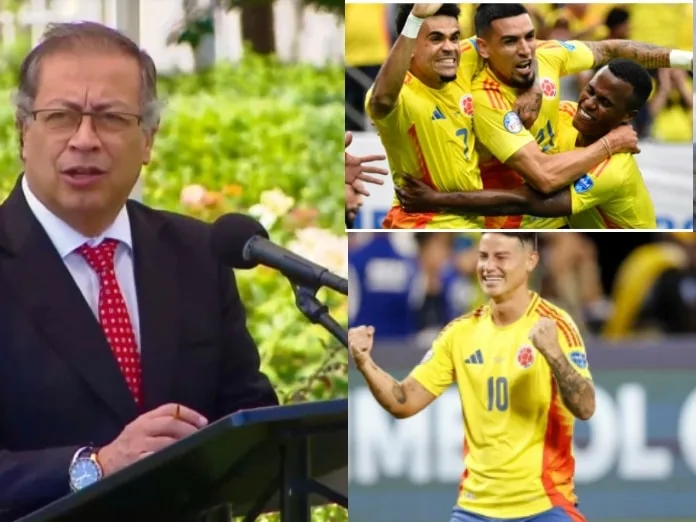 "Dieron todo en la cancha": Gustavo Petro Felicita a la Selección Colombia tras la Copa América