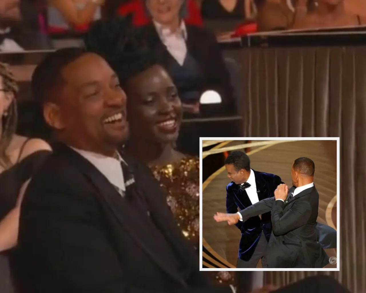 Will Smith cacheteó a Chris Rock en los Oscar