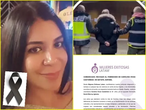 Carolina, la caleña que fue asesinada por su expareja en España por que la relación terminó