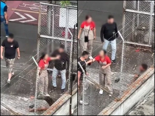 Aplauden a empleada que intervino en agresión a un habitante de calle por hambre habría robado un pan