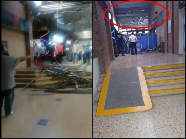 Uno se cayó de 3 metros en un centro comercial y otros dos cuando pintaba una casa: dos accidentes laborales en Cali