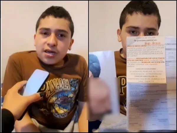Maicol Quenorán sufre de una esclerosis congénita y busca ayuda para poder ser operado en otro país