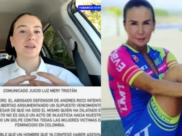 "Es muy doloroso revivir todo esto, las pruebas están", hija de Luz Mery Tristan frente posible libertad de Andres Ricci