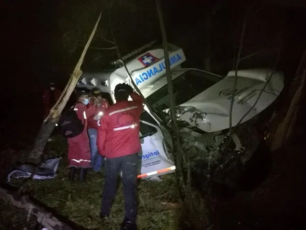 ambulancia se fue al abismo en Nariño