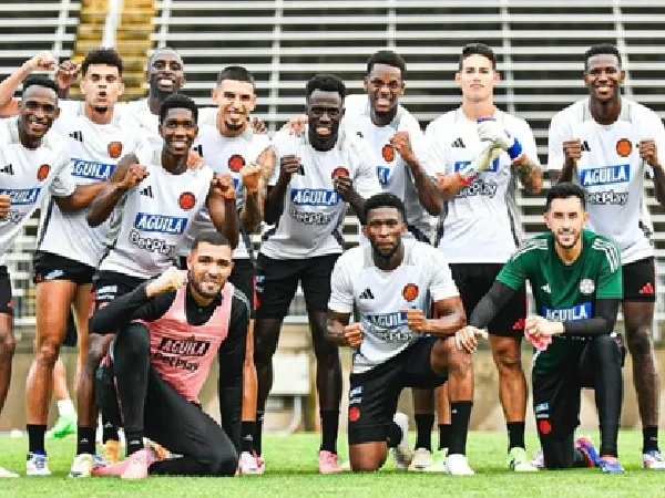 Jugadores de la Selección Colombia.