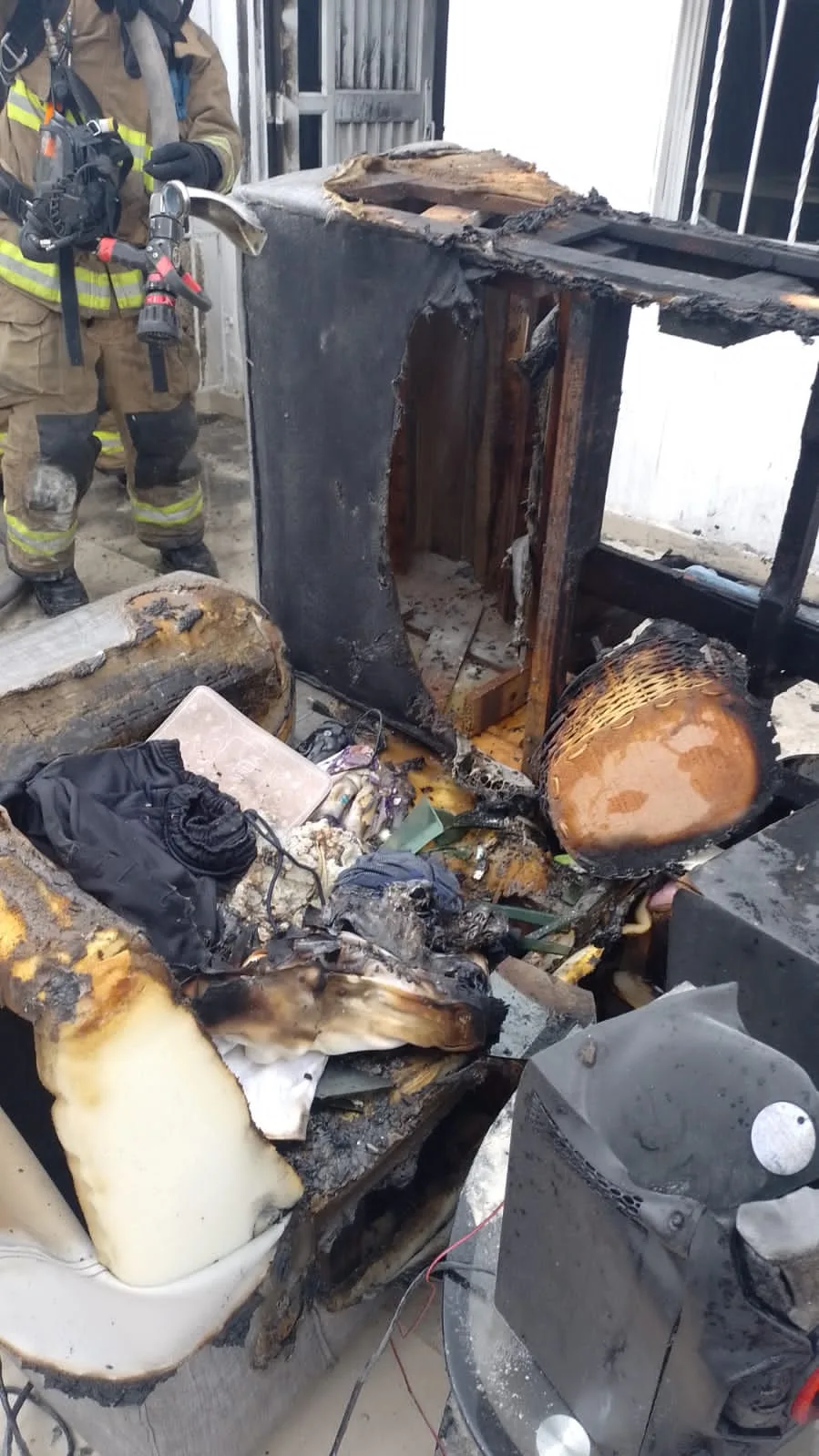 se incendió