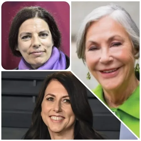 Las mujeres más ricas del mundo.