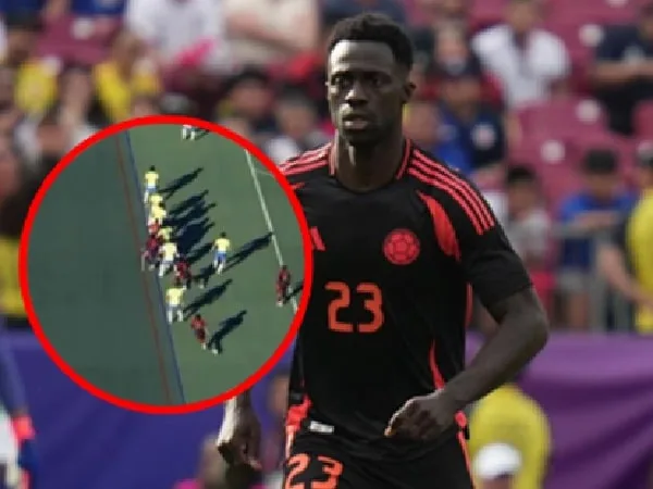 Dávinson Sánchez, jugador de la Selección Colombia.