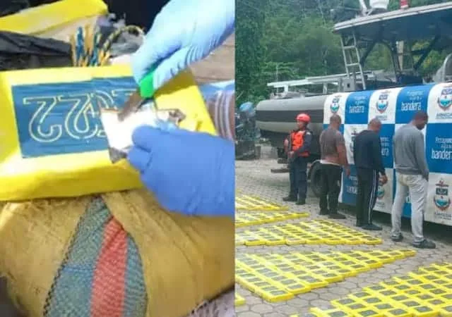 Iban a llevar 7 toneladas de droga desde el Pacifico Nariñense a México, y les incautaron el cargamento