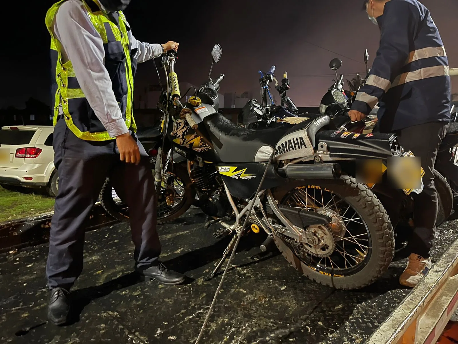 Policía realizó operativo de control a los piques ilegales en la variante de Popayán