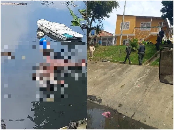 Triste hallazgo en el barrio Manuela Beltrán: cuerpo sin vida de un bebé en el canal de aguas lluvias