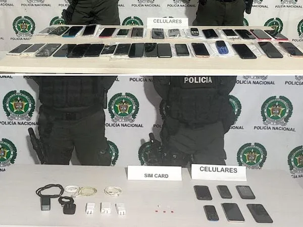 celulares Barranquilla cárcel Modelo