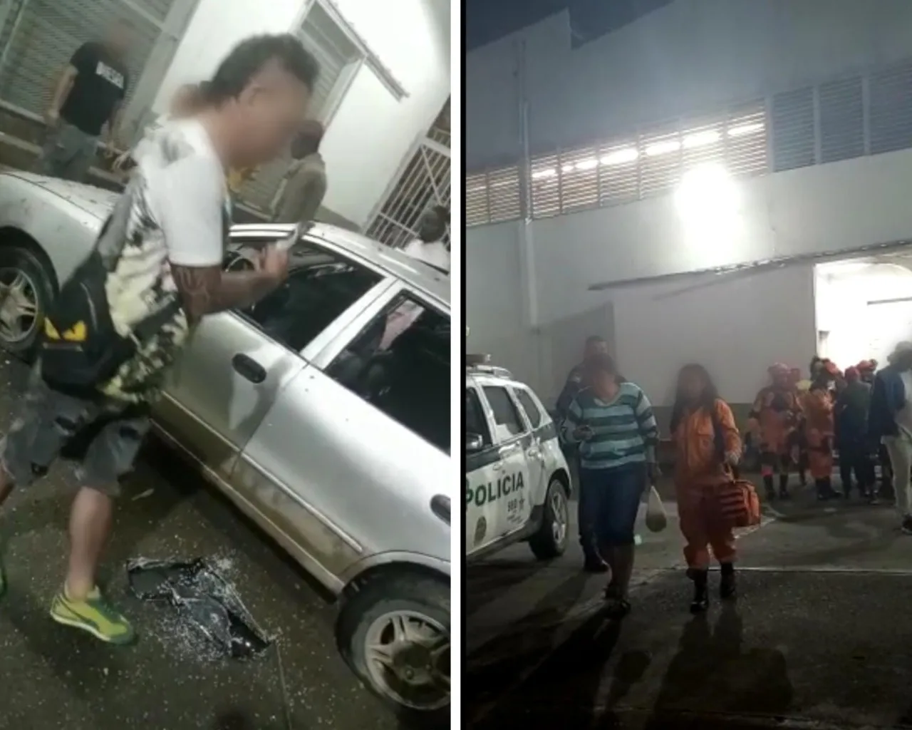 En el parqueadero del supermercado dejaron la granada que explotó esta noche en Jamundí