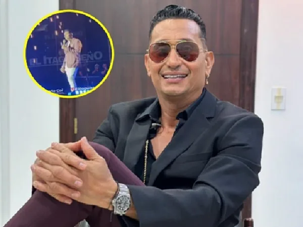 Cantante de vallenato Herberth Vargas.