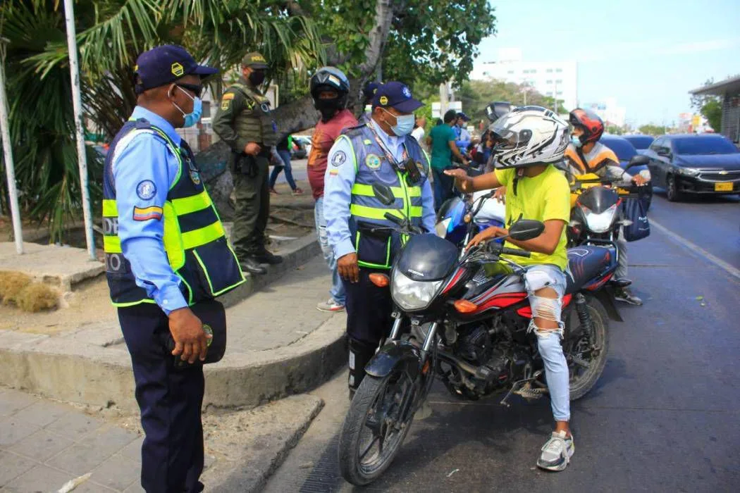 operativos transito en Cali