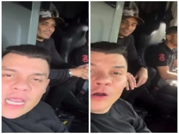 "Con fierros en la cabeza", Alzate denunció que los atracaron en la carretera