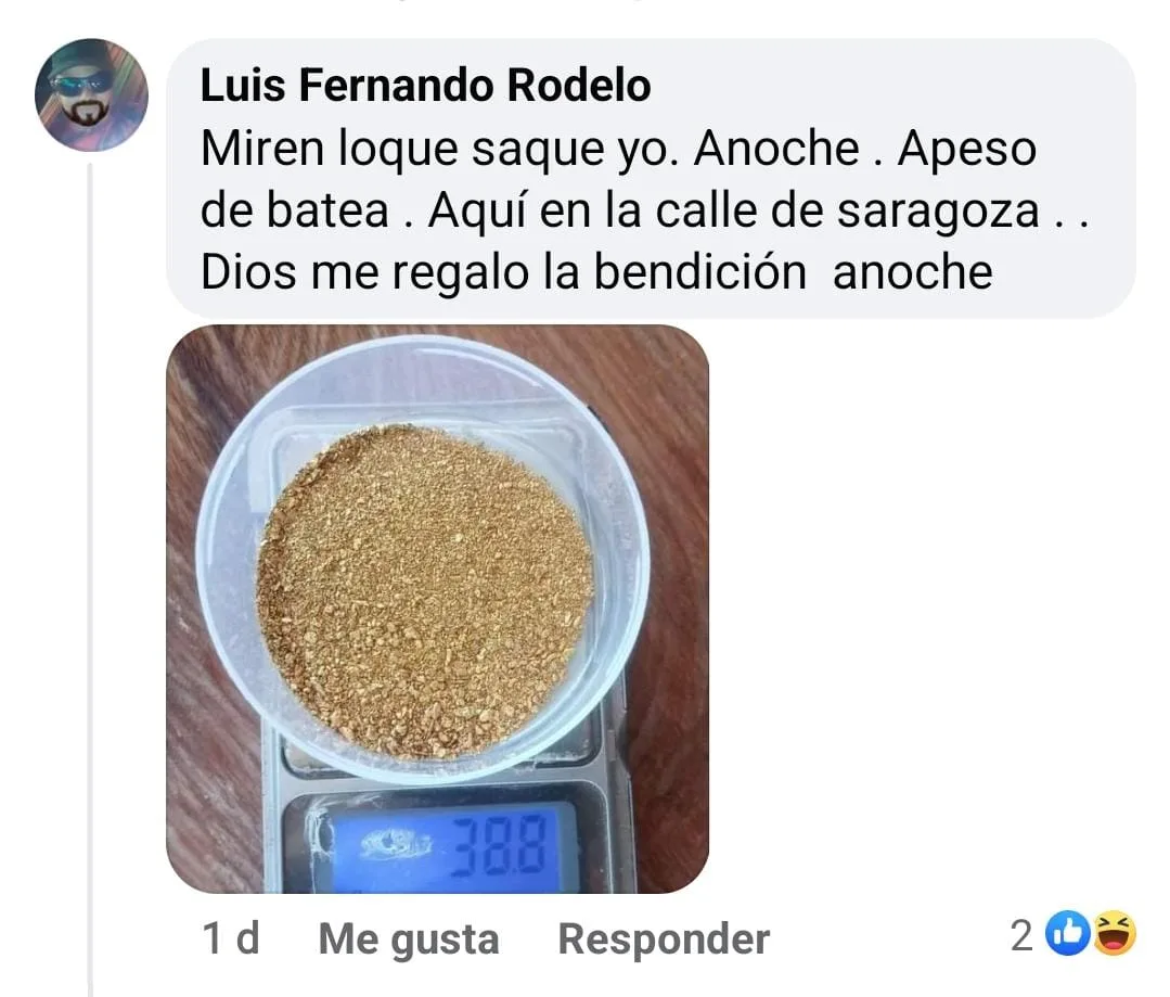 Fiebre del oro Antioquia