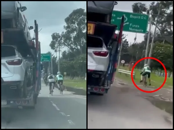 Señalan a conductor de niñera por tirarle el camión a ciclistas, "un arma para matonear": La empresa se pronunció