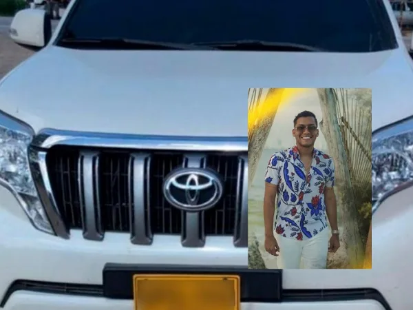 camioneta de Juanda Caribe