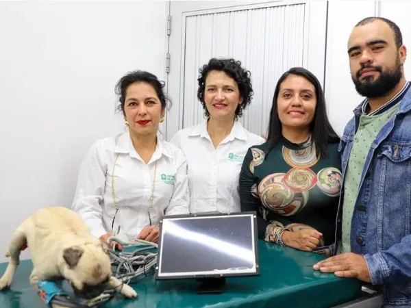 En Colombia, investigadores crearon el primer perro robot, servirá en un futuro para estudios veterinarios