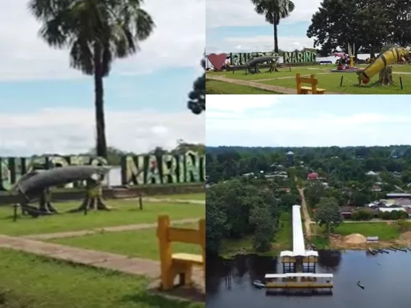 El pueblo colombiano conocido como el pesebre natural de Colombia; casitas de colores y jardines en medio de la selva