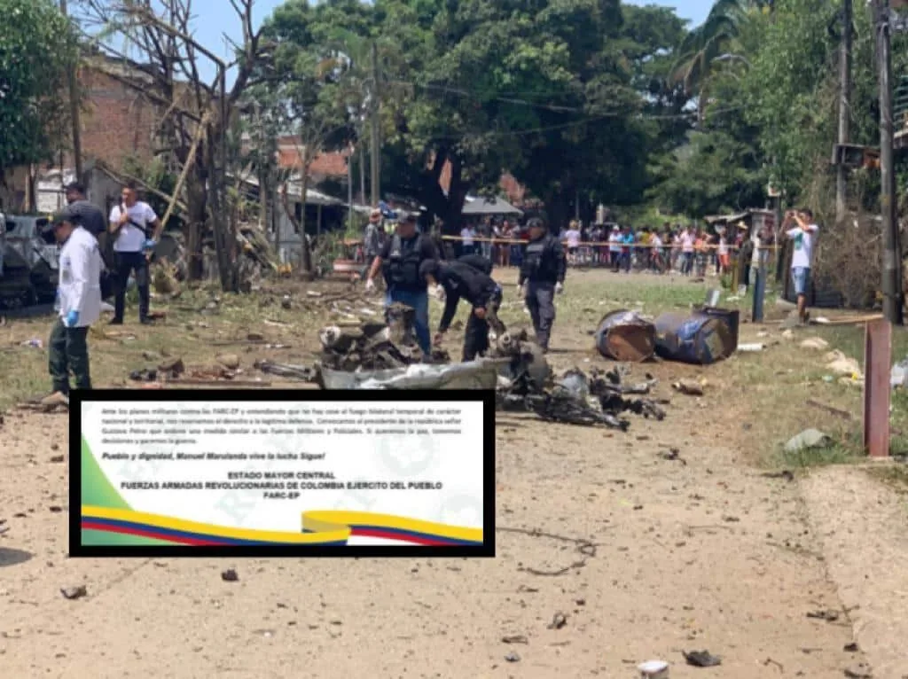 Atentado en Timba "fue un error militar": Disidencias de las Farc, anuncian cese de acciones
