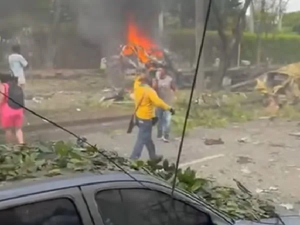 Atentado en Cali.