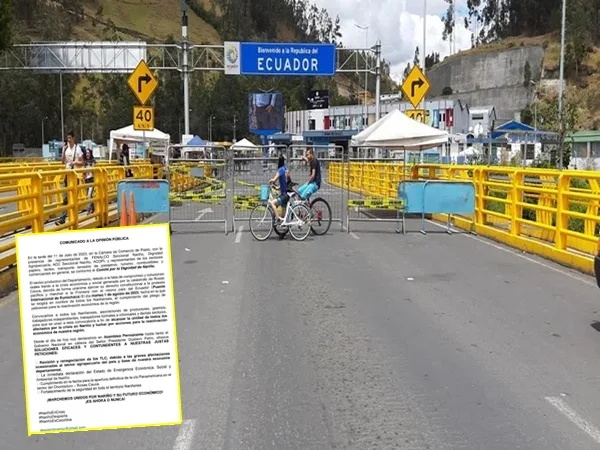 Gremios de Nariño no aguantan más y se alistan para protestar en el Puente Internacional de Rumichaca