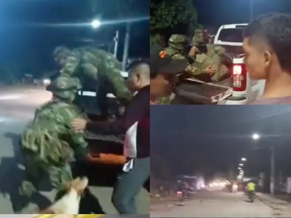 Atentado con explosivos a un grupo de soldados en Vista Hermosa, Meta, Tres de ellos resultaron gravemente heridos