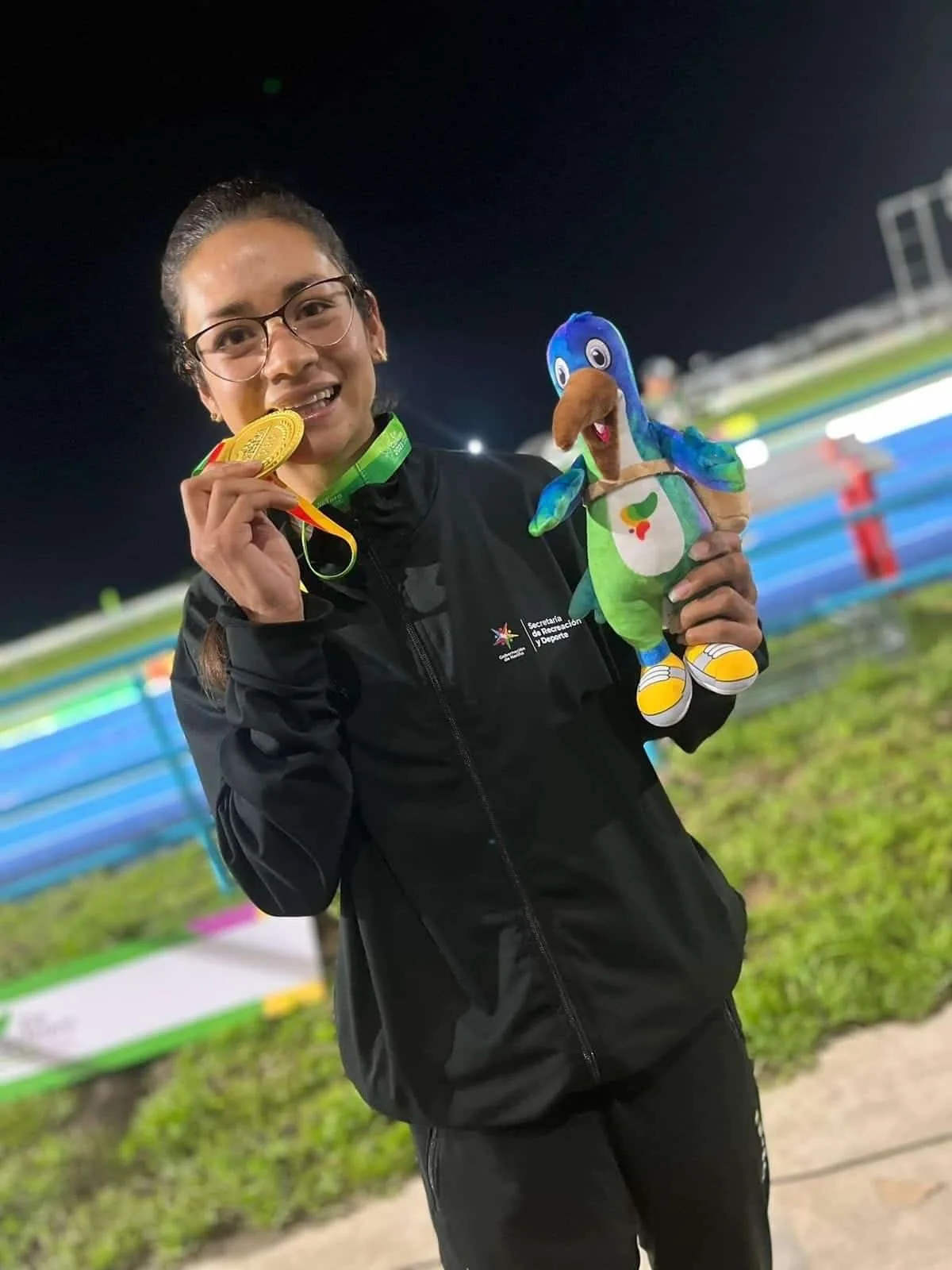 Lina Maritza Pantoja gano medalla de oro para Nariño