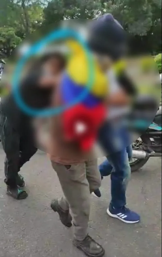 policía en el valle