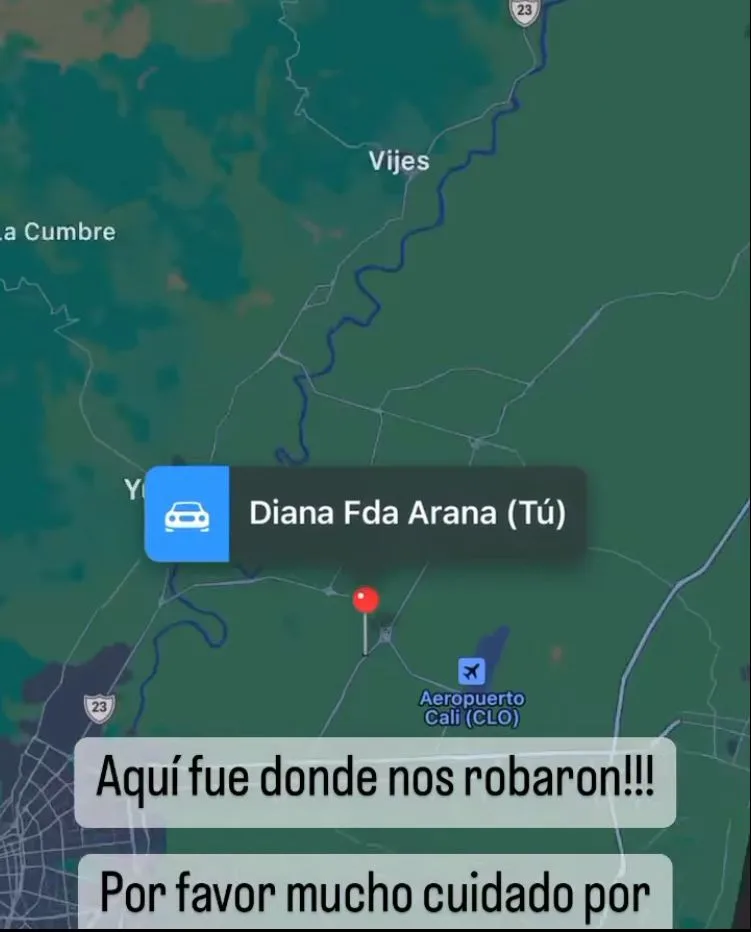 Crecen denuncias de robos en la vía Palmaseca-Rozo y la autoridad no va porque "es muy peligroso"