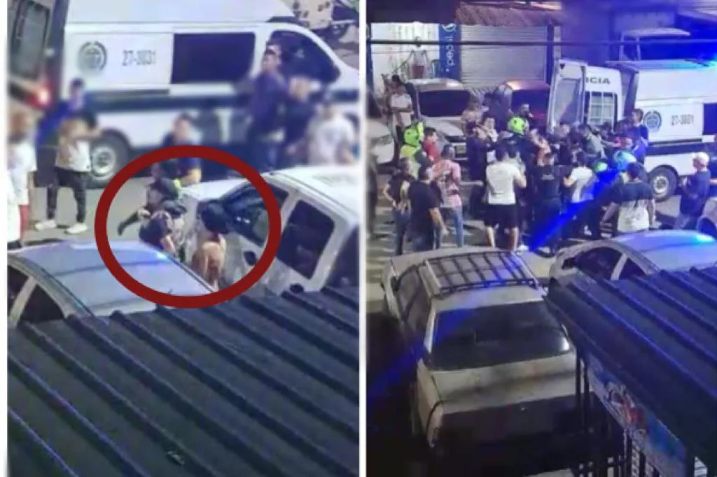 "¡Rata, rata!", presuntos ladrones esperaron que los detuvieran para evitar que los golpearan, en los Alcazáres en Cali