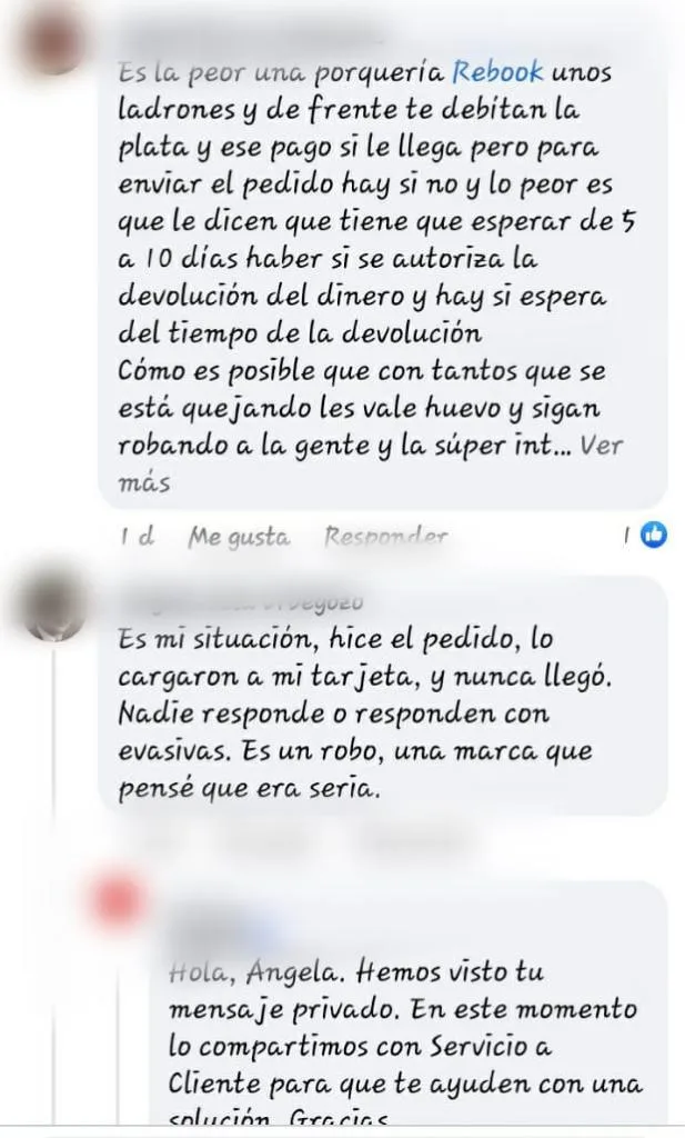 marca deportiva Reebok