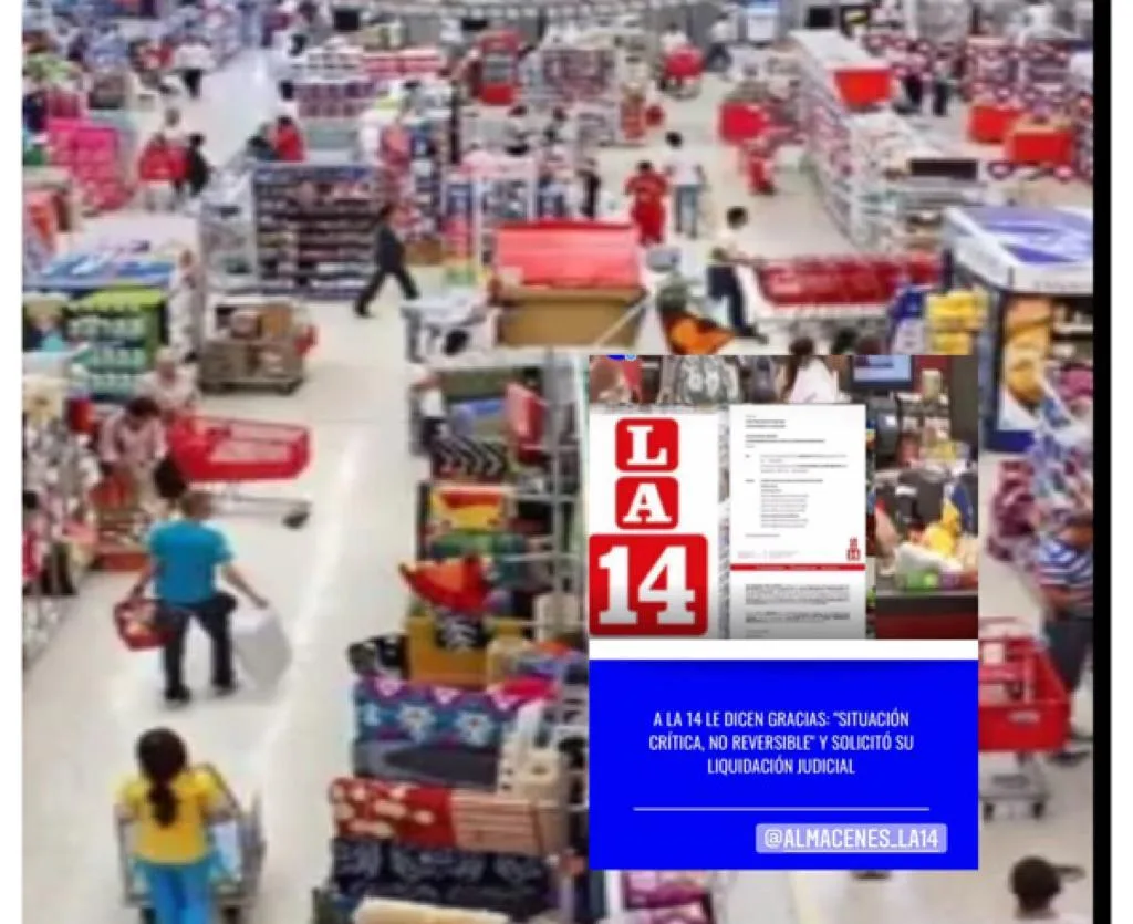Almacenes La 14 liquidación