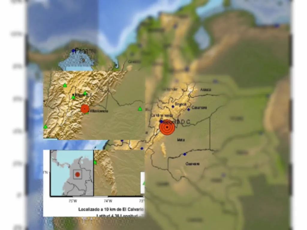 De 6.1, 5.9 y 4, los temblores que sacudieron a Colombia, y hubo más réplicas leves